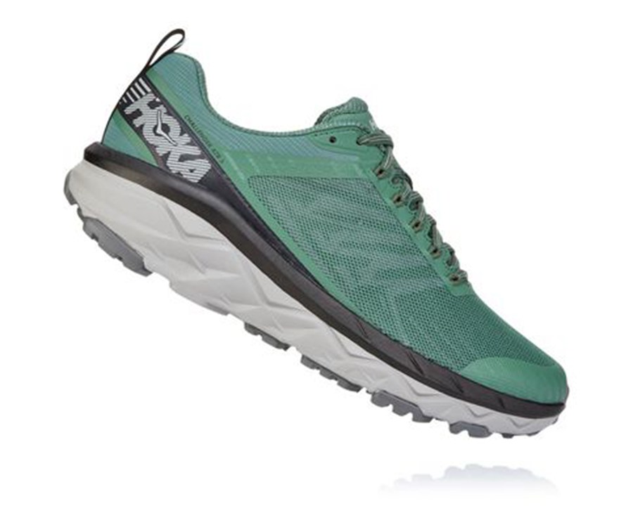 Hoka One One Trailove Tenisky Panske Zelene - Challenger ATR 5 - 93415-XQPV